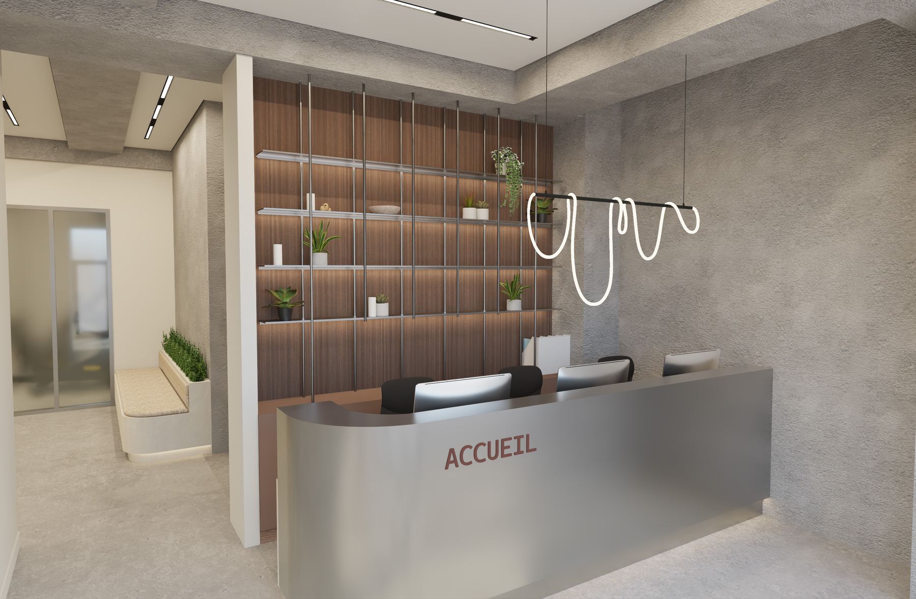 L'accueil du Centre Deck